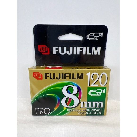 Fujifilm Other - Fujifilm 8mm Pro 120 Premium High Grade Film Video Cassette Camcorder Camera